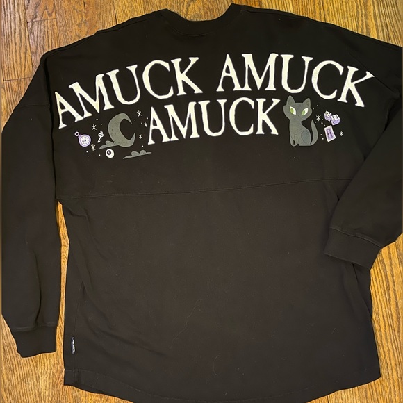 Disney’s Hocus Pocus Villain Spelltacular✨2018✨ Amuck Amuck Amuck Spirit Jersey - Picture 1 of 3